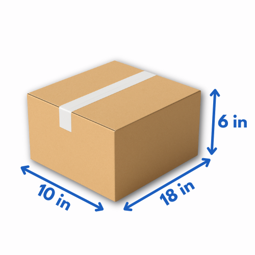 11 1/2" x 11 1/2" x 5" Brown Boxes 25ct